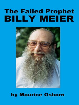 cover image of The Failed Prophet Billy Meier